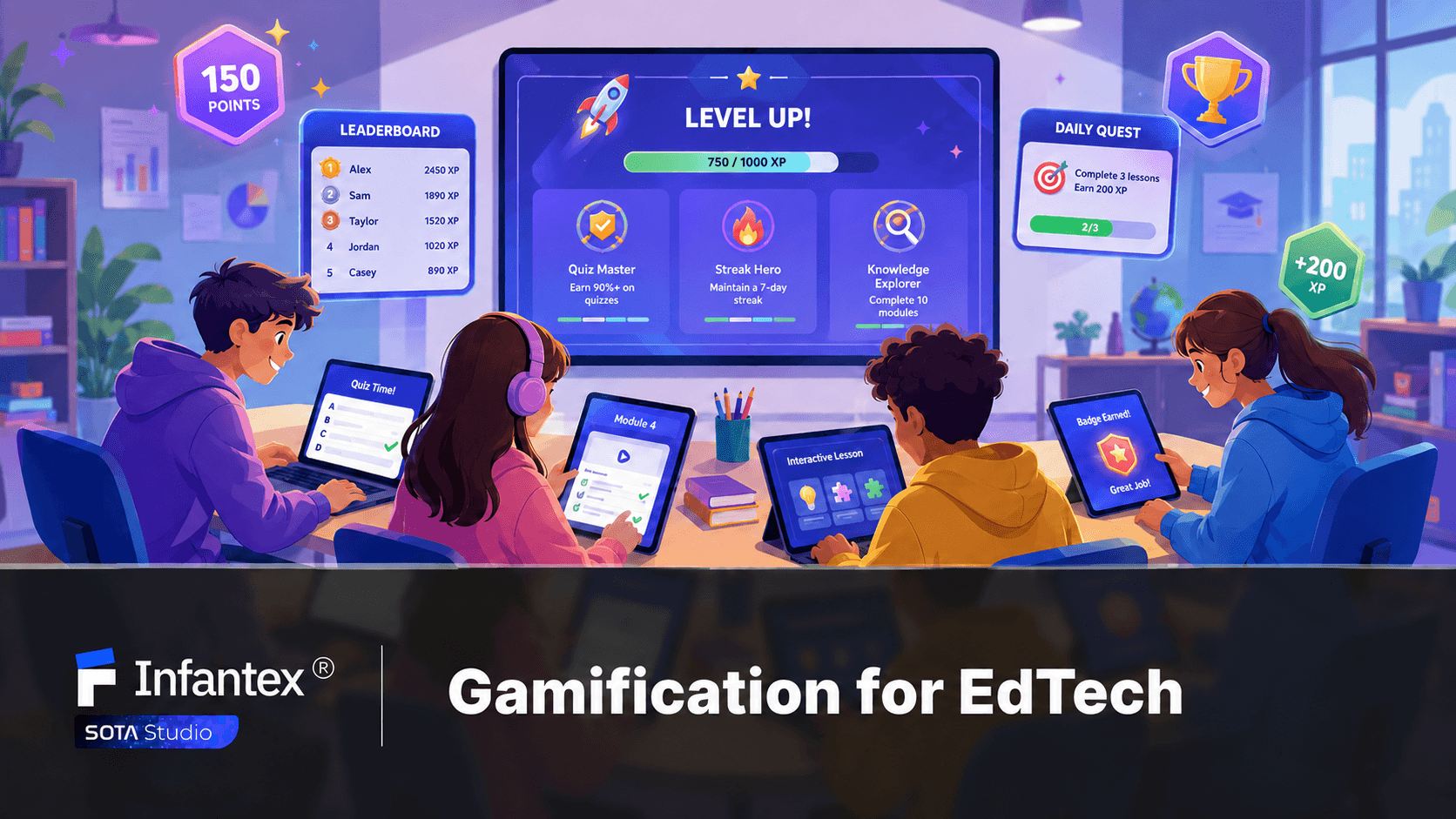 Gamification for EdTech: How Learning Platforms Boost Engagement and Retention