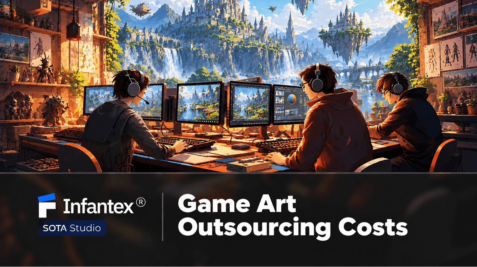 Game Art Outsourcing Costs: What Determines Your Budget?