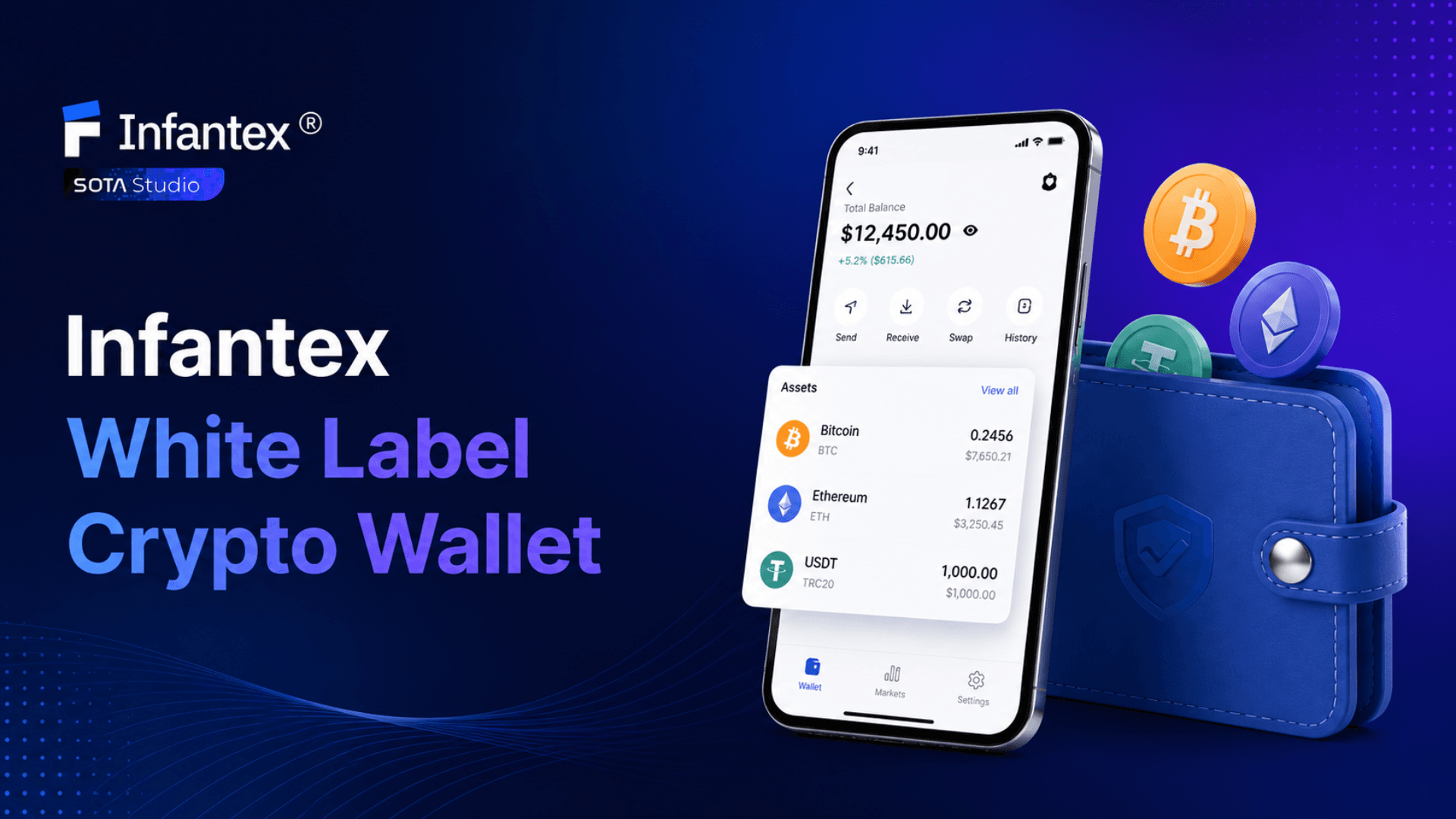 Infantex White Label Crypto Wallet: Launch Your Own Branded Wallet in Weeks