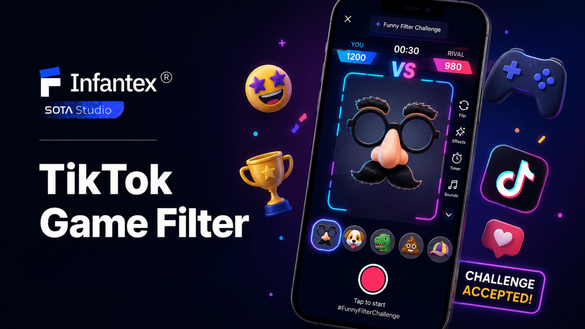 TikTok Game Filter: A New Way for Brands to Create Viral Interactive Experiences 